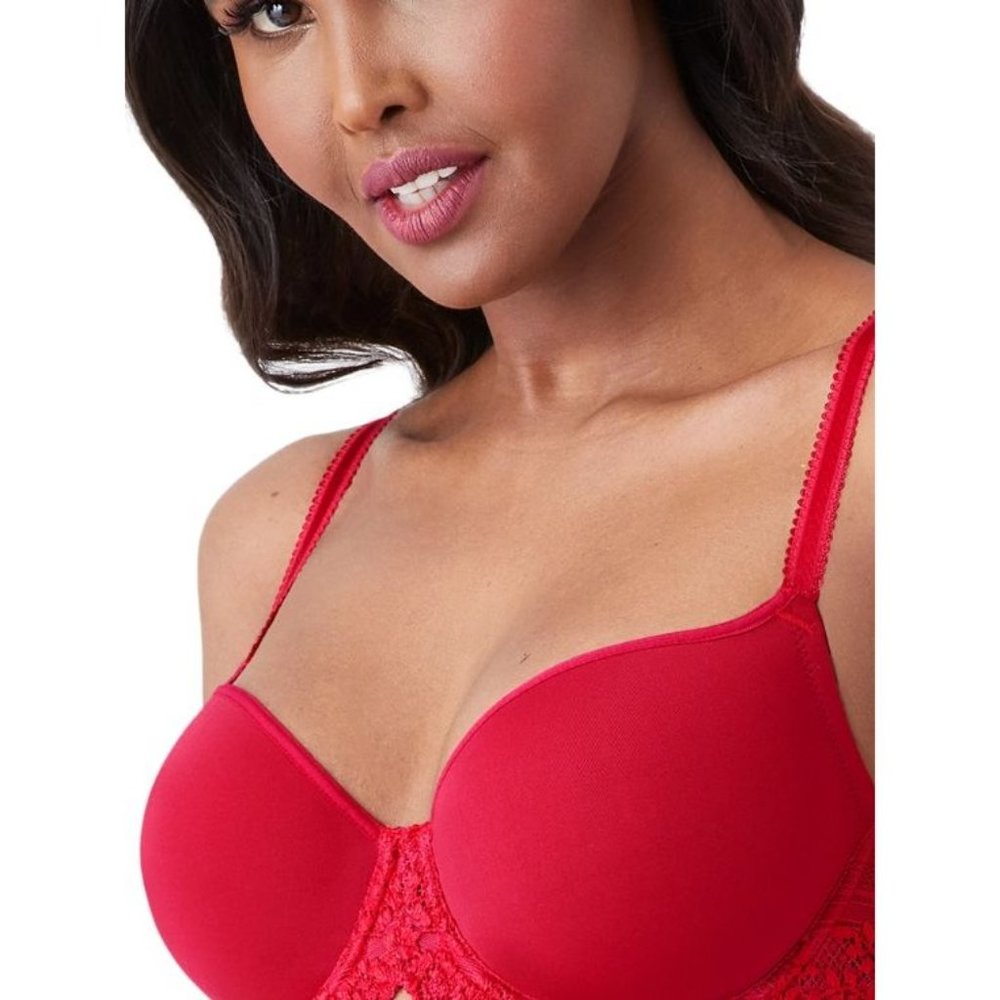 SOLD WACOAL Embrace Lace Seamless UW T-Shirt Bra - Picture 4 of 10